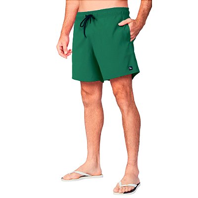 Shorts Acostamento Elastane Ve25 Verde Masculino