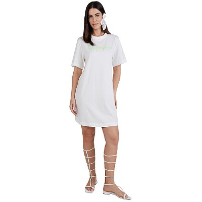 Vestido Lança Perfume Name Ve25 Off White Feminino