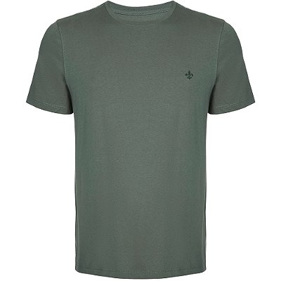 Camiseta Dudalina Essentials In24 Verde Masculino