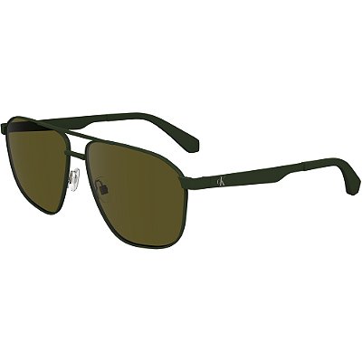 Óculos de Sol Calvin Klein Jeans 24202S 309 Verde Masculino