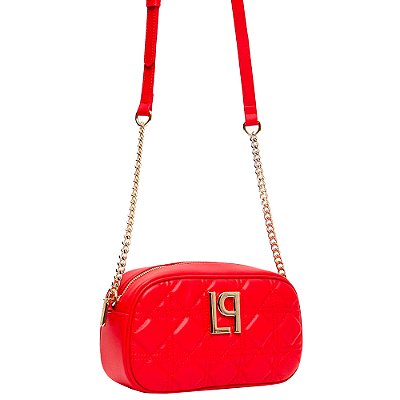 Bolsa Crossbody Lança Perfume Matelase Ve25 Vermelho Feminin
