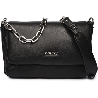 Bolsa Crossbody Colcci Chain Ve25 Preto Feminino