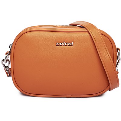 Bolsa Crossbody Colcci Camera Ve25 Laranja Feminino