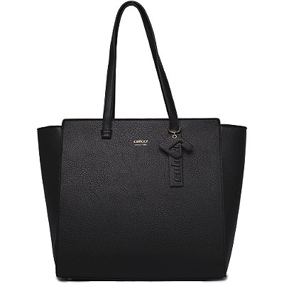 Bolsa Shopping Colcci Letter Ve25 Preto Feminino