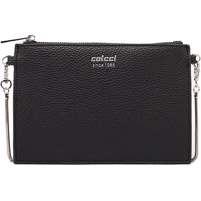 Bolsa Crossbody Colcci Letter Ve25 Preto Feminino