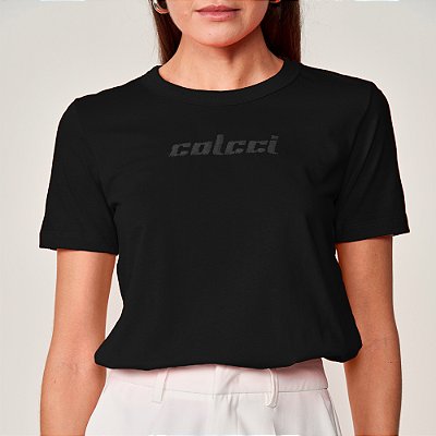 Camiseta Colcci Comfort Ve25 Preto Feminino