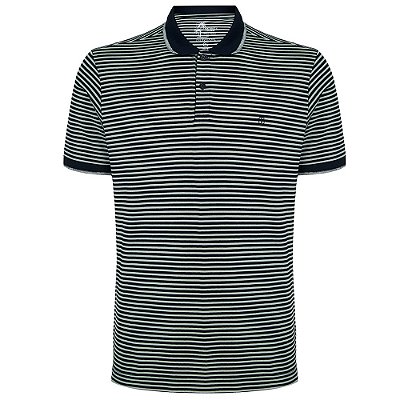 Camisa Polo Individual Piquet Tinto Ve25 Verde Masculino