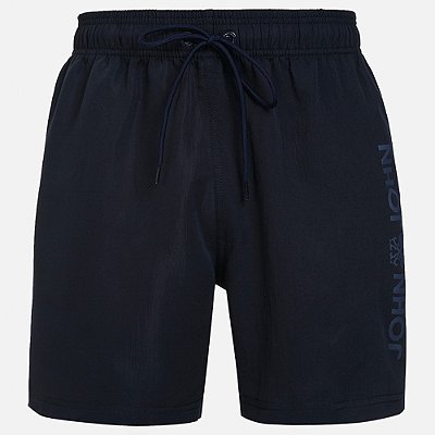 Short John John Fiji Ve25 Marinho Masculino