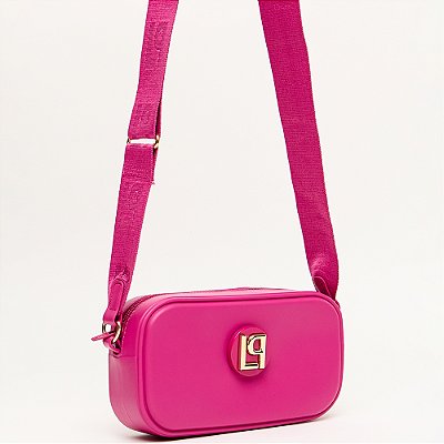 Bolsa Crossbody Lança Perfume Camera Ve25 Rosa Feminino