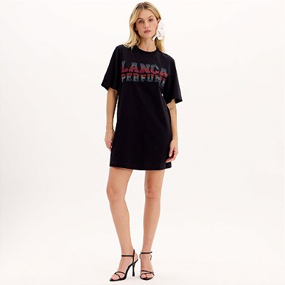 Vestido Lança Perfume T Dress Ve25 Preto Feminino