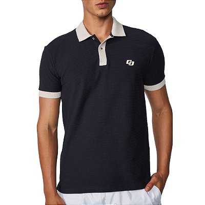 Camisa Polo Colcci Iconic Ve25 Preto Masculino