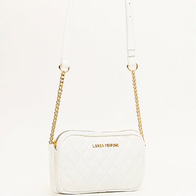 Bolsa Crossbody Lança Perfume Phone Case Ve25 Branco Feminin