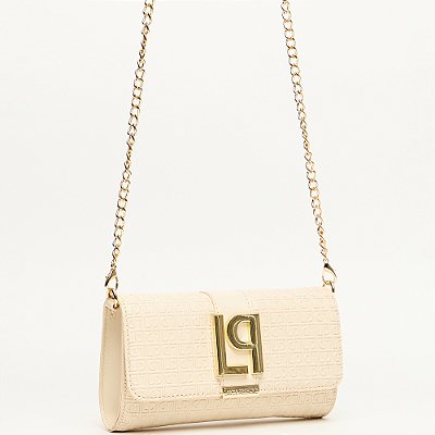 Bolsa Crossbody Lança Perfume Hz Ve25 Bege Feminino