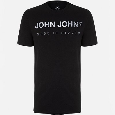 Camiseta John John Rg Special Brand Ve25 Preto Masculino