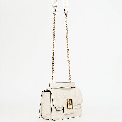Bolsa Tote Lança Perfume Matelasse Ou25 Off White Feminino