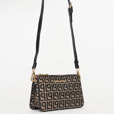 Bolsa Crossbody Lança Perfume Monograma Ou25a Preto Feminino