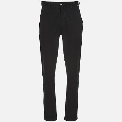 Calça Chino John John Portland Ou25 Preto Masculino