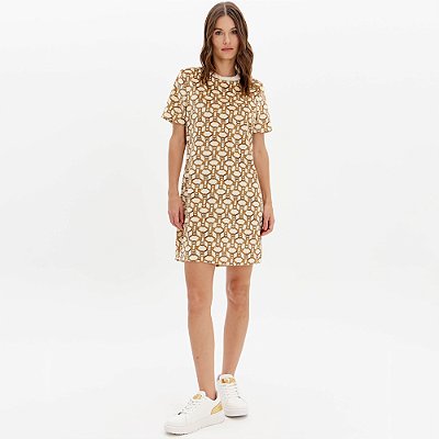 Vestido Curto Easy Lança Perfume Ou25a Off White Feminino