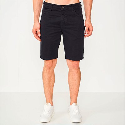 Bermuda Colcci Davi Ou25 Preto Masculino