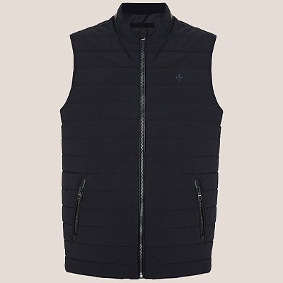 Colete Dudalina Nylon Puffer Ou25 Marinho Masculino