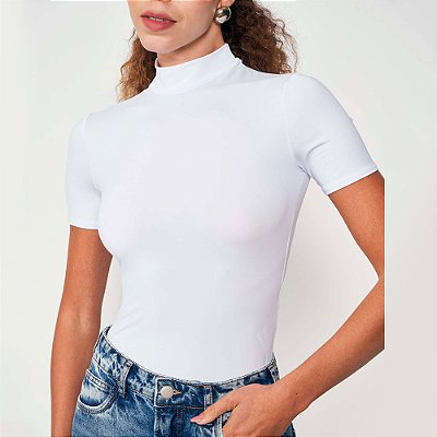 Blusa Colcci Basic Ou25 Branco Feminino