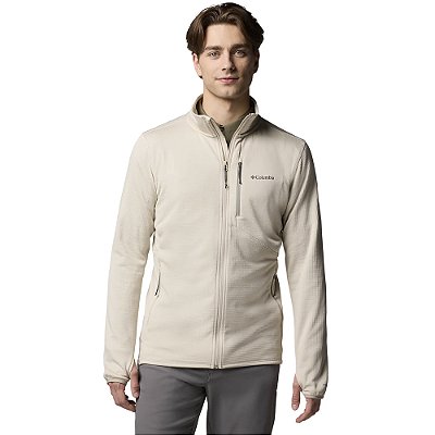 Jaqueta Columbia Park View Fleece Off White Masculino