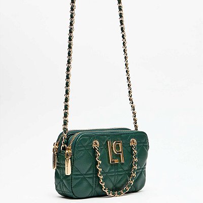 Bolsa Crossbody Lança Perfume Matelasse In25 Verde Feminino