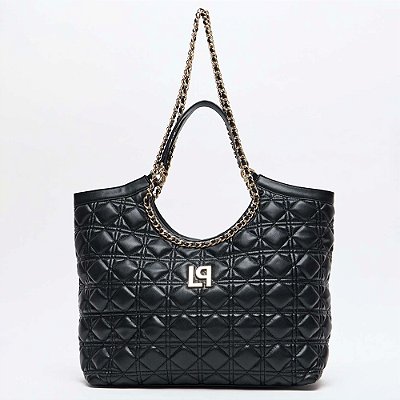 Bolsa Shopping Bag Lança Perfume Mate In25 Preto Feminino