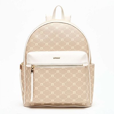 Mochila Easy Lança Perfume Monograma In25 Bege Feminino