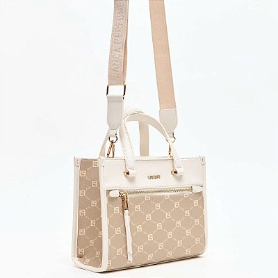 Bolsa Tote Easy Lança Perfume Monograma In25 Bege Feminino