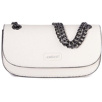 Bolsa Crossbody Colcci Chain In25 Off White Feminino