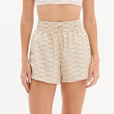 Short Boxer Easy Lança Perfume High In25 Bege Feminino