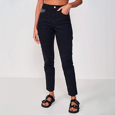 Calça Sarja Colcci Bruna In25 Preto Feminino