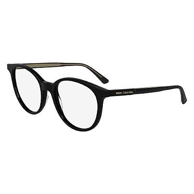 Armação Calvin Klein CK24543 001 Preto Feminino
