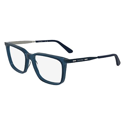 Armação Calvin Klein CK25517 400 Azul Masculino