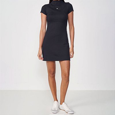 Vestido Curto Colcci Costura In25 Preto Feminino