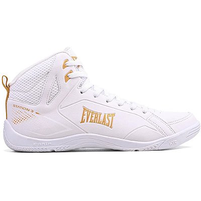 Tênis Everlast Station 3 Branco e Dourado Feminino