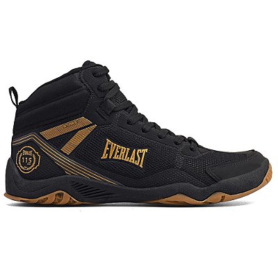 Tênis Everlast Strike 4 Preto e Dourado Masculino