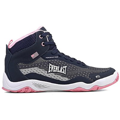 Tênis Everlast Forceknit Pro Marinho e Rosa Feminino