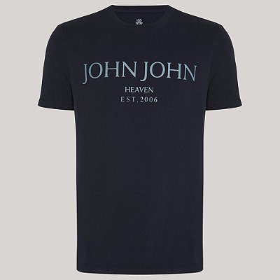 Camiseta John John Regular Special Pr26 Marinho Masculino