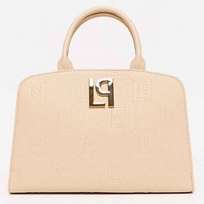 Bolsa Tote Lança Perfume Frequency Pr26 Bege Feminino
