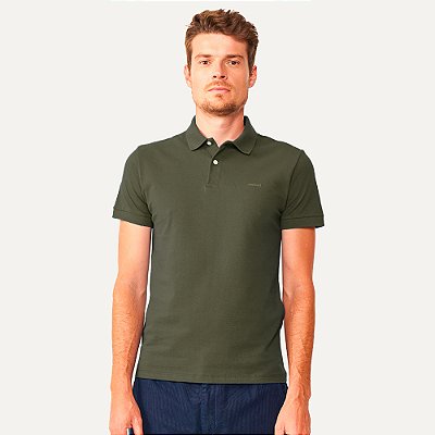 Camisa Polo Colcci Classic Pr26 Verde Cilandro Masculino