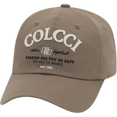Boné Colcci Bordado Laser Pr26 Bege Masculino