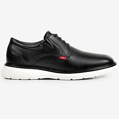 Sapato de Couro Ferracini Full 4565-696G Preto Masculino