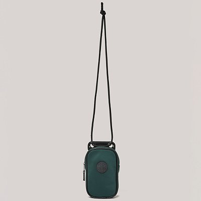 Bolsa Crossbody John John Nathan Pr26 Verde Escuro Masculino