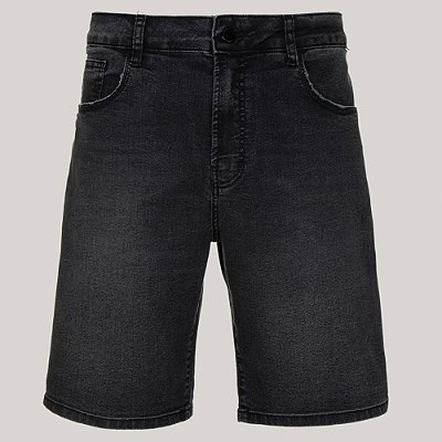 Bermuda Jeans John John Porto Pr26 Preto Masculino