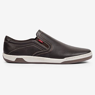 Sapatênis Couro Ferracini Lexus 7051-267B Marrom Masculino