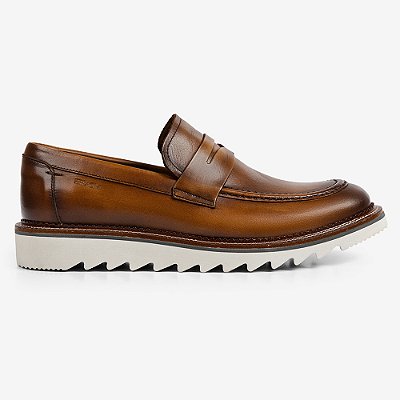 Sapato Couro Ferracini Filadélfia 5878-679J Marrom Masculino
