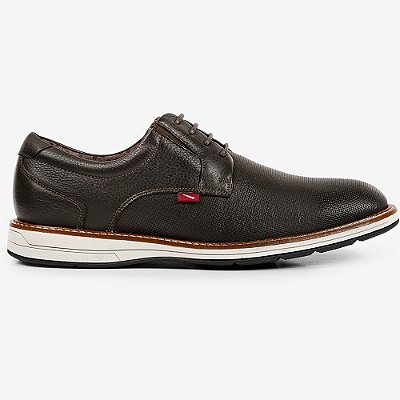Sapato Couro Ferracini Kingston 6152-675L Marrom Masculino