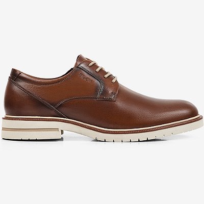 Sapato Couro Ferracini Firenze 5436-704J Marrom Masculino
